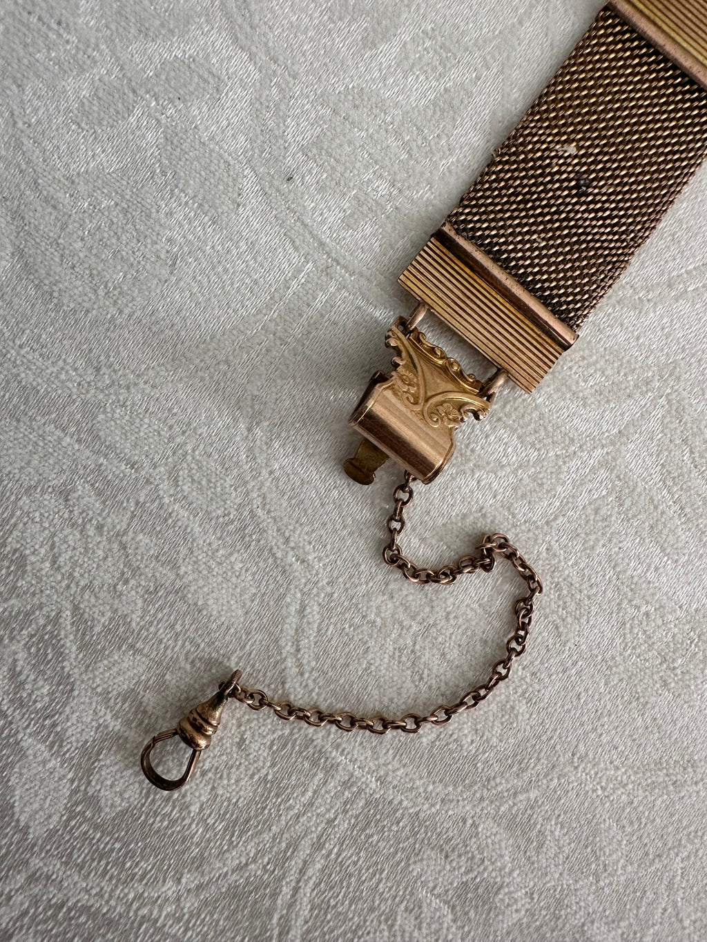 Antique Industrial Monogrammed Watch Fob