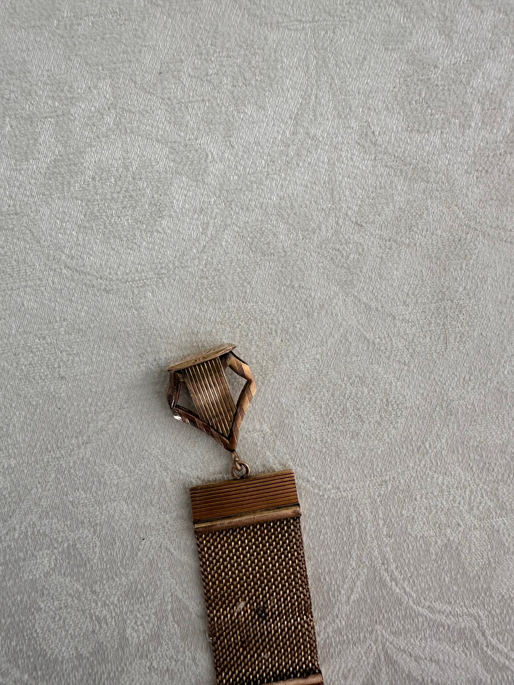 Antique Industrial Monogrammed Watch Fob