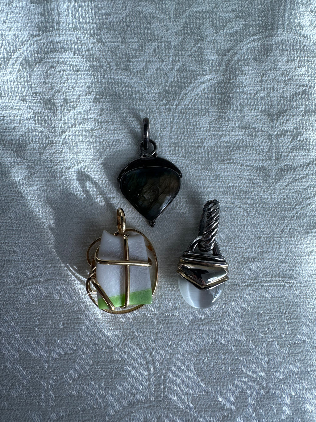 3 distinct pendants