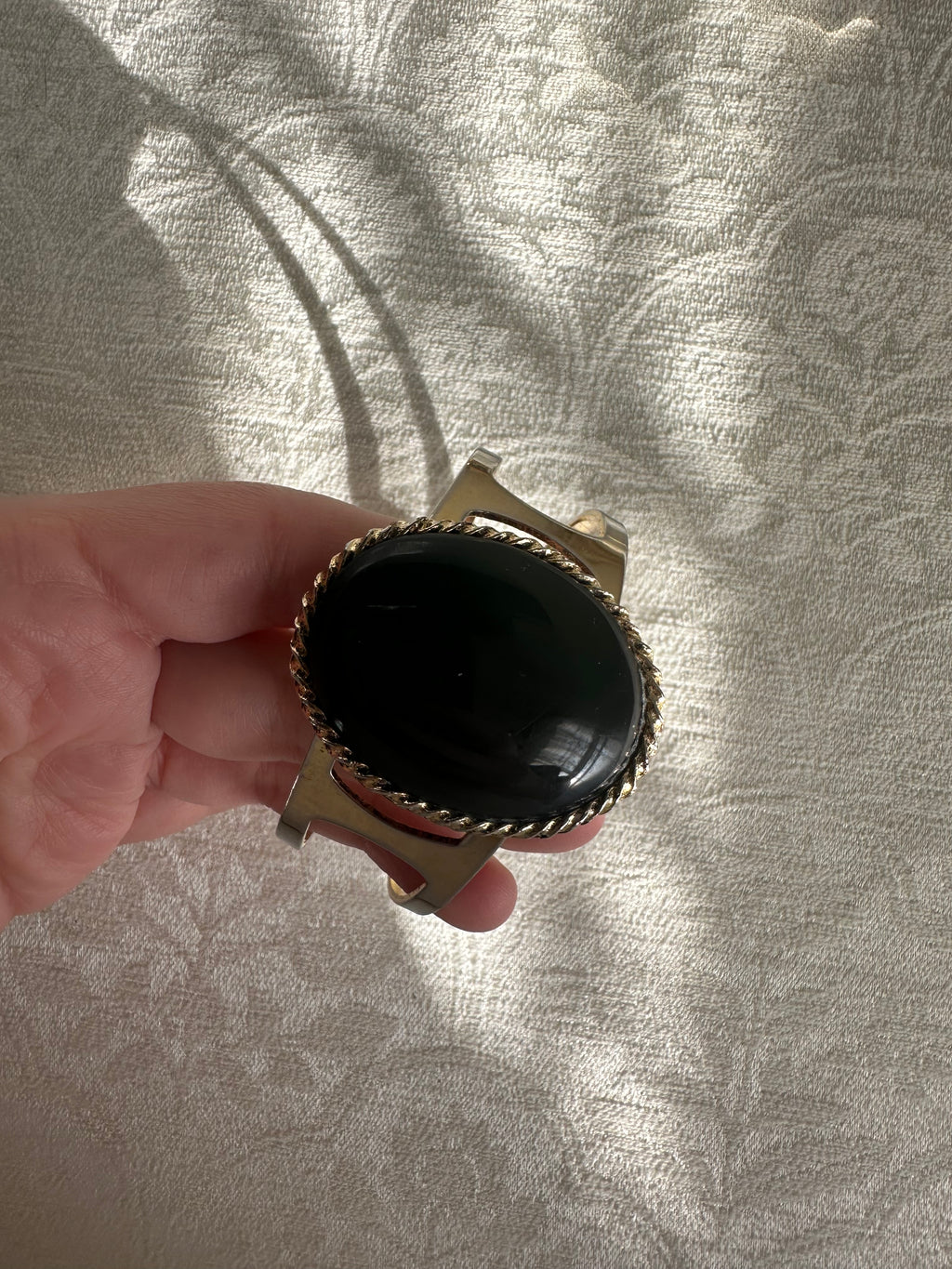 Bold Metal Cuff Bracelet Set